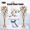 10Pcs Metal Wedding Table Centerpieces Crystal Flower Vase Stand Party Decor